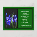 Recherche de iris cartes postales Vert