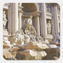 Recherche de fontaine de trevi autocollants Italie