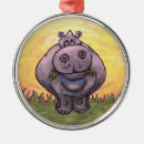 Recherche de hippopotames ornements Mignon