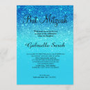 Recherche de bleu turquoise bar bat mitzvah invitations Chic