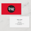 Recherche de rouge et noir cartes visite Boss