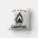Recherche de le feu de camp coussins Forêt
