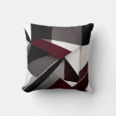 Recherche de marbre noir et blanc coussins Gris