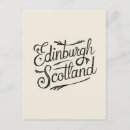 Recherche de conception de calligraphie cartes postales Typographie