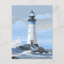 Recherche de peinture phare cartes cartes postales Mer