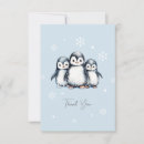 Recherche de pingouins mignons vœux cartes Animal