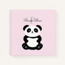Recherche de panda mignon carnets Rose