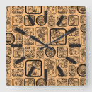 Recherche de motif ethnique horloges Folklore