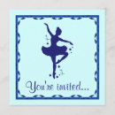 Recherche de silhouette de danseurs invitations Ballerine