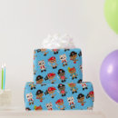 Zoek naar schatkist cadeaupapier Piraten