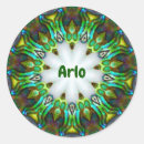 Recherche de beauté unique autocollants Trésor d'abalone paua iridescente