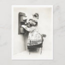 Recherche de téléphone vintage cartes postales Noir et blanc