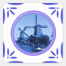 Recherche de moulins vent autocollants Bleu