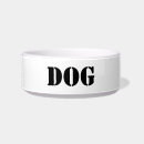 Recherche de chiens alimentation accesoires Noir et blanc