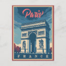 Recherche de arc triomphe vintage cartes postales Tour eiffel