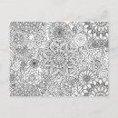Recherche de mandala blanc cartes postales Boho