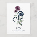 Recherche de signe de zodiaque cartes postales Aquarelle