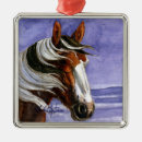 Recherche de cheval de mustang ornements Noël