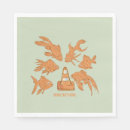 Recherche de poisson rouge serviettes Orange