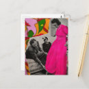 Recherche de robe rose cartes postales Rétro