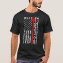 Recherche de chef des pompiers tshirts Drapeau