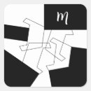 Recherche de geometrie autocollants Noir et blanc