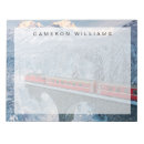 Zoek naar treinen notitieblokken Landschap