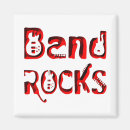 Recherche de rock band magnets Guitare