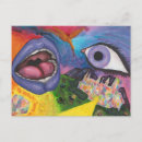 Recherche de mondes imaginaires cartes postales Peinture