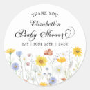 Recherche de ressort autocollants Bébé en fleurs