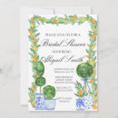 Recherche de citrus bridal shower invitations Chinoiserie