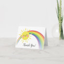 Recherche de sunshine remerciements cartes Baby shower