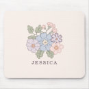 Recherche de composition tapis souris Botanique