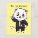 Zoek naar schattig katje briefkaarten Baby