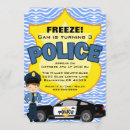 Recherche de voiture de police invitations Flic