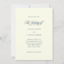Recherche de bleu foncé invitations Simple