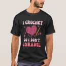 Recherche de funny crochet tshirts Démêler