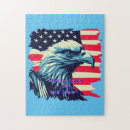 Recherche de aigle chauve américain puzzles Fierté américaine