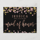 Zoek naar bruidsmeisje kaarten Maid of honor