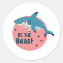 Recherche de requin kawaii autocollants Mer