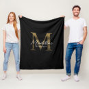 Zoek naar initialen dekens Monogram monogram