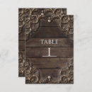 Recherche de bois vintage invitations Élégant