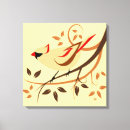 Recherche de cardinal painting toiles Cardinal du nord