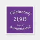 Zoek naar vieren servetten 60e verjaardag