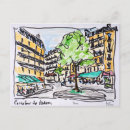 Recherche de aquarelle voyage cartes postales Dessin