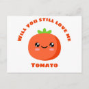Recherche de fruit kawaii cartes postales Humour