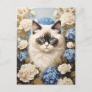 Recherche de chat bleu cartes postales Contenu générationnel