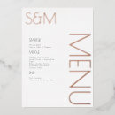 Recherche de menu rose mariage invitations Typographie