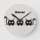 Recherche de chat noir horloges Pour enfants