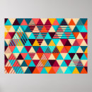 Recherche de formes géométriques posters Couleur
